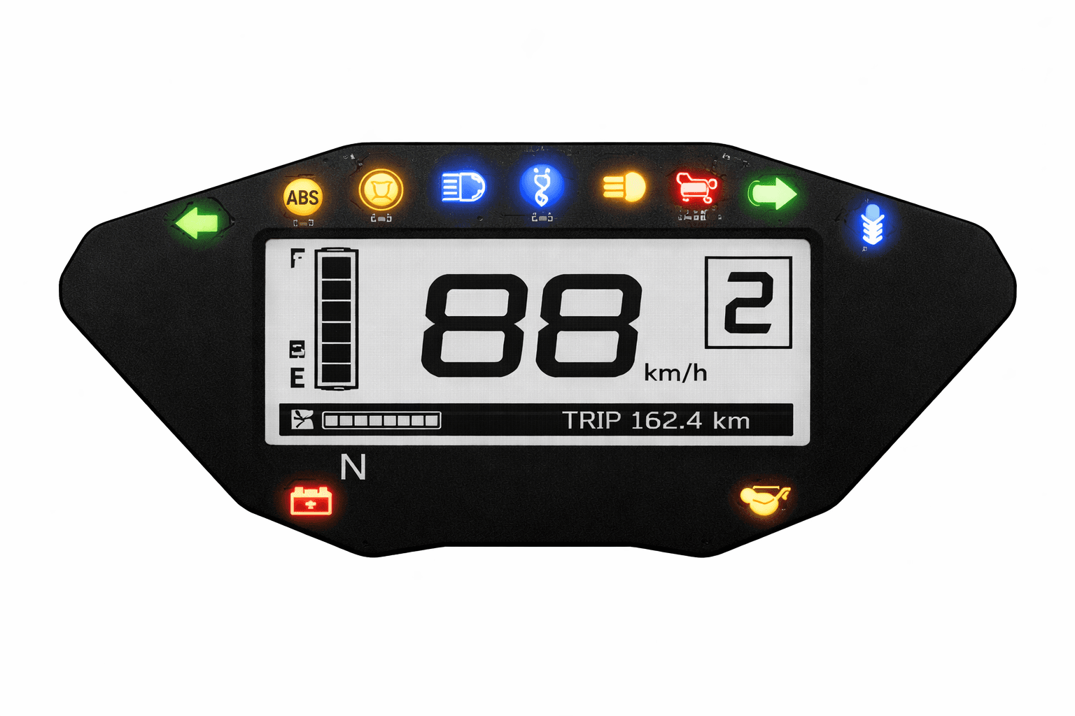 Automotive cluster display PCB assembly (2-wheeler and 3-wheeler applications; vibration/temperature constraints)